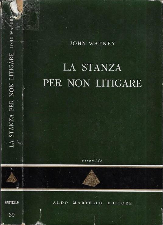 La stanza per non litigare - John Watney - copertina