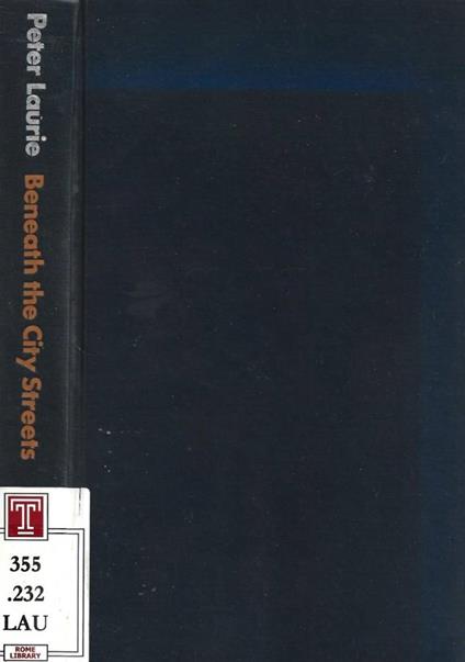 Beneath the City Streets - copertina