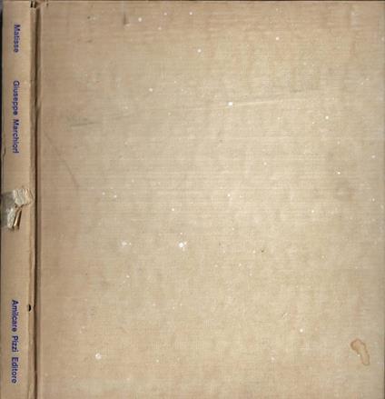 Matisse - Giuseppe Marchiori - copertina