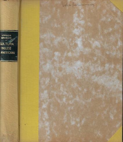Nel mondo della cultura inglese e americana - copertina