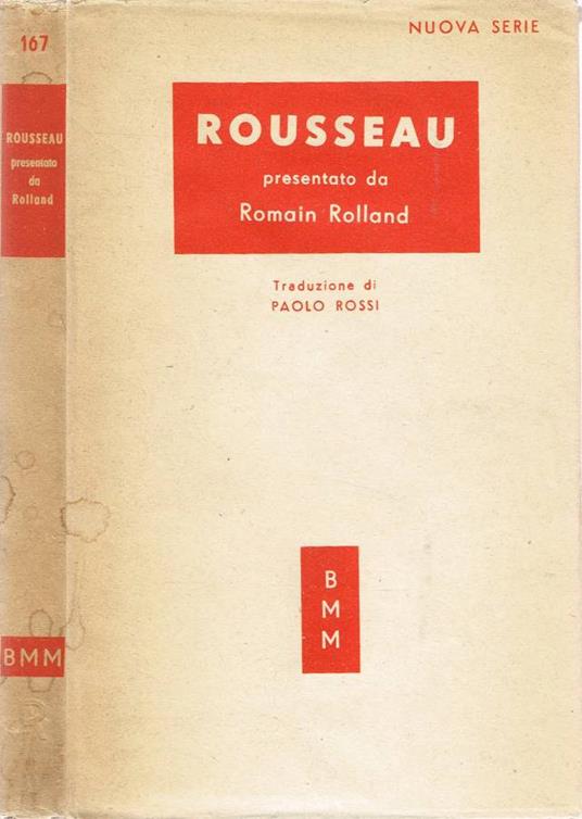 Rousseau - Jean-Jacques Rousseau - copertina