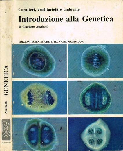 Introduzione alla Genetica - Charlotte Auerbach - copertina