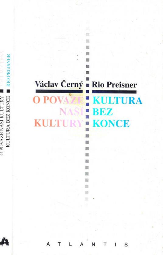 O povaze nazi kultury- Kultura bez konce - copertina