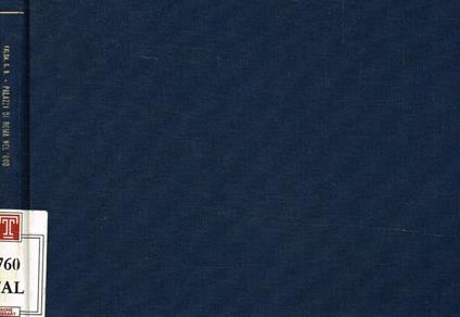 Palazzi di Roma nel '600 - copertina