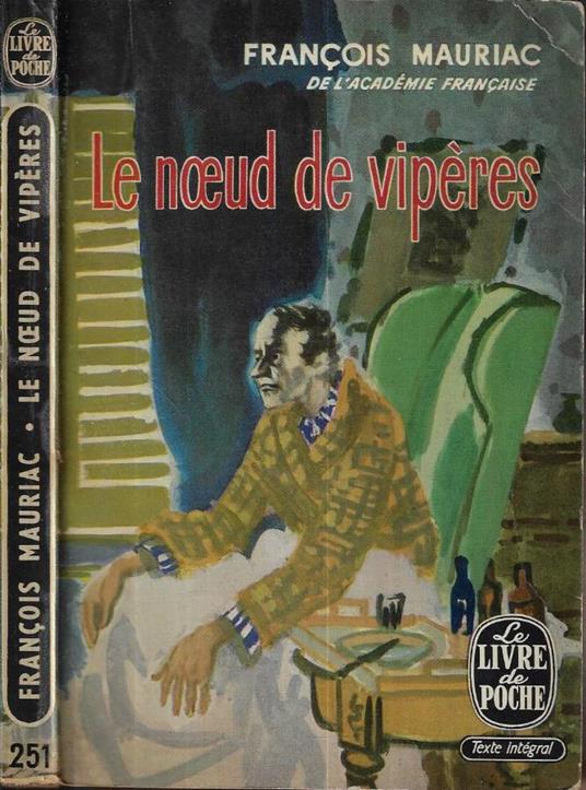Le noeud de vipères - François Mauriac - copertina