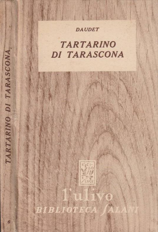 Tartarino di Tarascona - Alphonse Daudet - copertina
