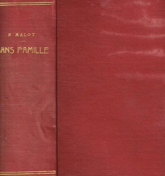 Sans famille - Hector Malot - copertina