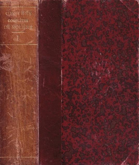Oeuvres complétes de Molière, tomo I - copertina