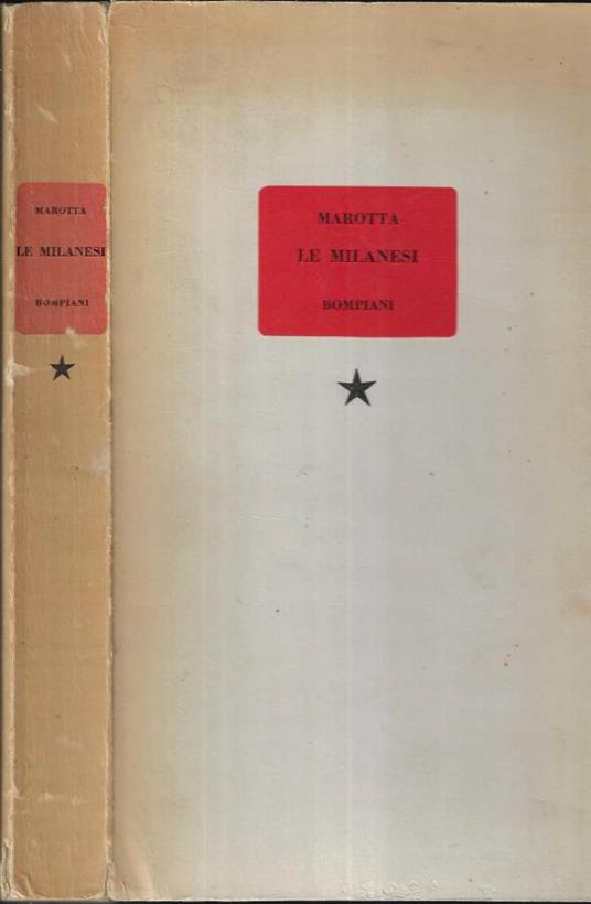 Le milanesi - Giuseppe Marotta - copertina