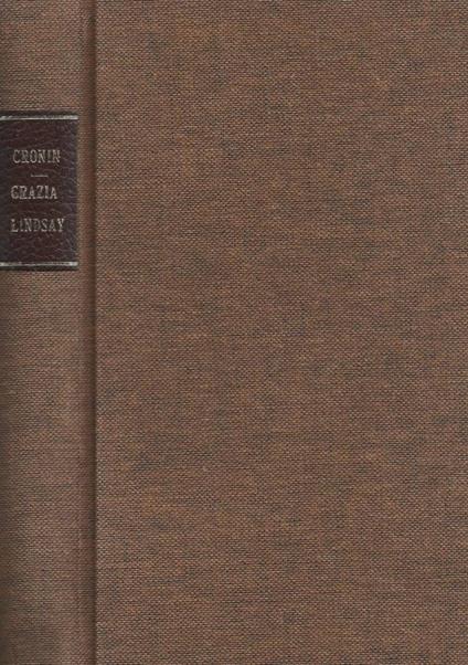 Grazia Lindsay - A. Joseph Cronin - copertina