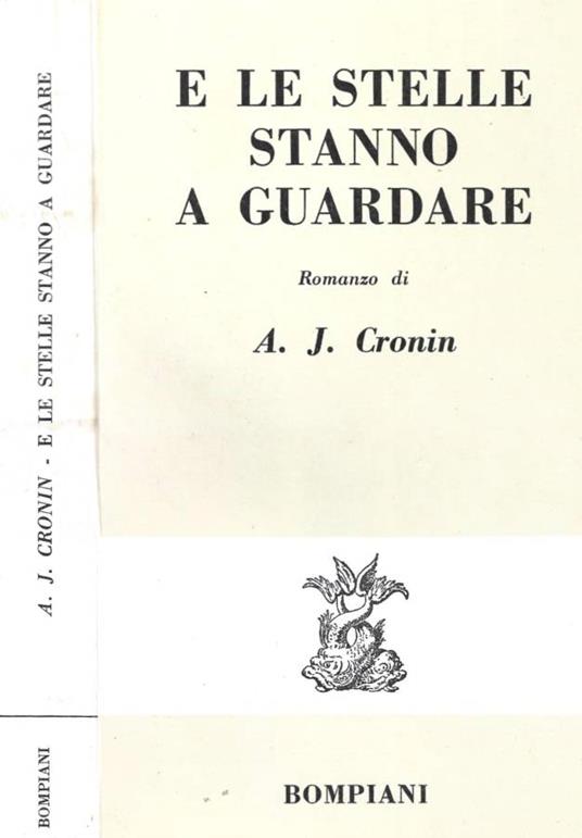 E le stelle stanno a guardare - A. Joseph Cronin - copertina