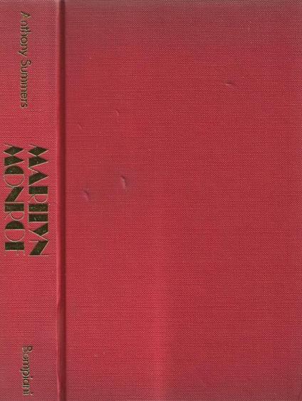 Marilyn Monroe. Le vite segrete di una diva - Anthony Summers - copertina