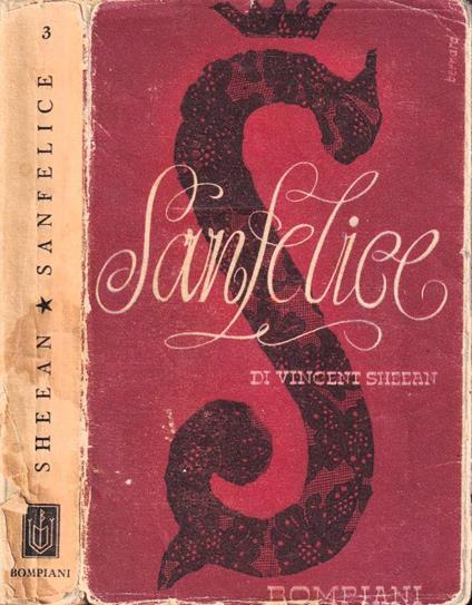 Sanfelice - Vincent Sheean - copertina
