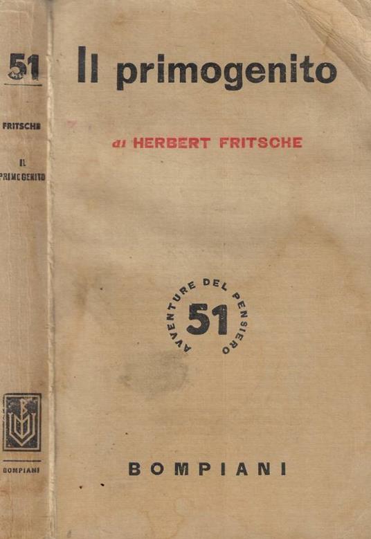 Il primogenito - copertina