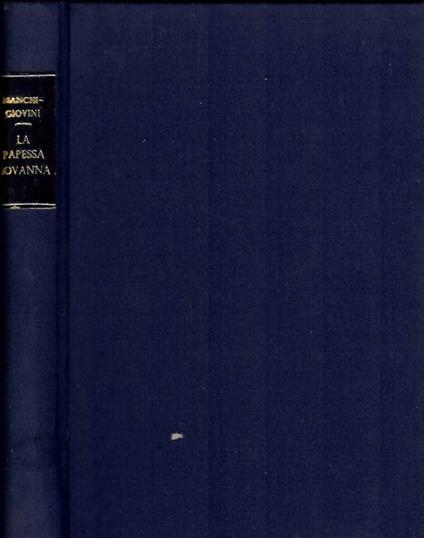 La papessa Giovanna - copertina