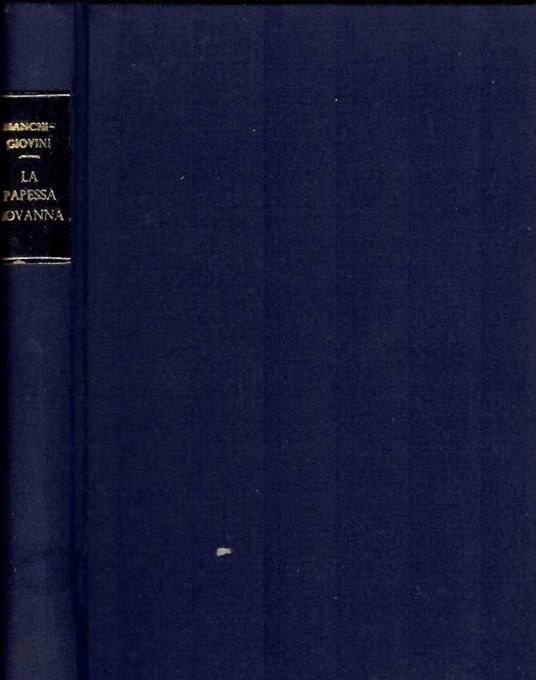 La papessa Giovanna - copertina