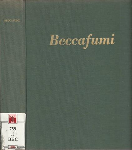 Domenico Beccafumi - copertina
