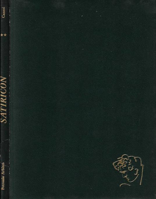 Satiricon - Arbitro Petronio - copertina
