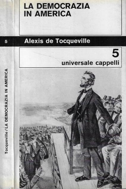 La democrazia in America - Alexis de Tocqueville - copertina