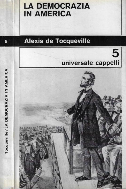 La democrazia in America - Alexis de Tocqueville - copertina