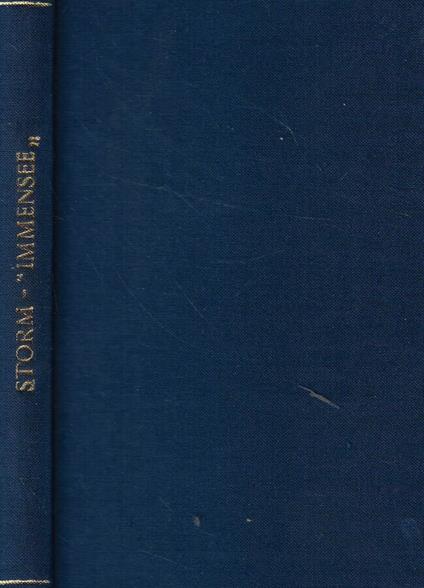 Immensee - Teodoro Storm - copertina