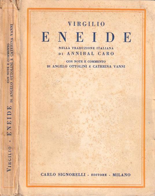 Eneide - Publio Virgilio Marone - copertina