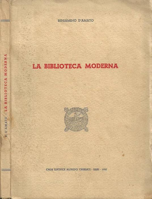 La Biblioteca Moderna - copertina