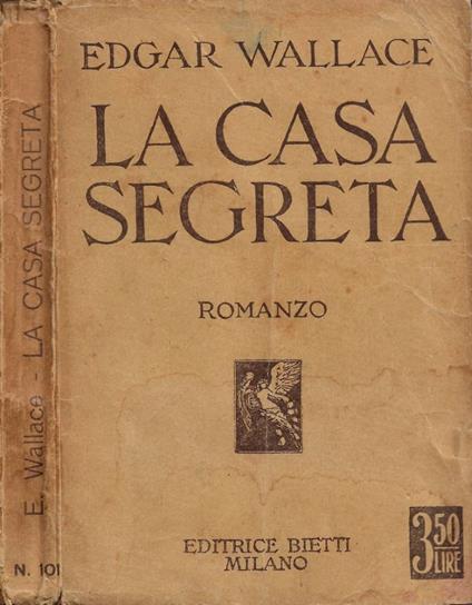 La casa segreta - Edgar Wallace - copertina