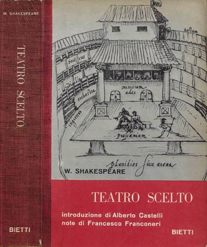 Teatro Scelto - William Shakespeare - copertina