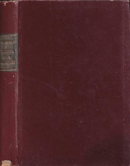 La signora con garofani - A. Joseph Cronin - copertina