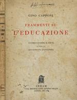 Frammenti su l'educazione