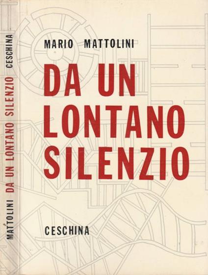 Da un lontano silenzio (Autografo) - Mario Mattolini - copertina
