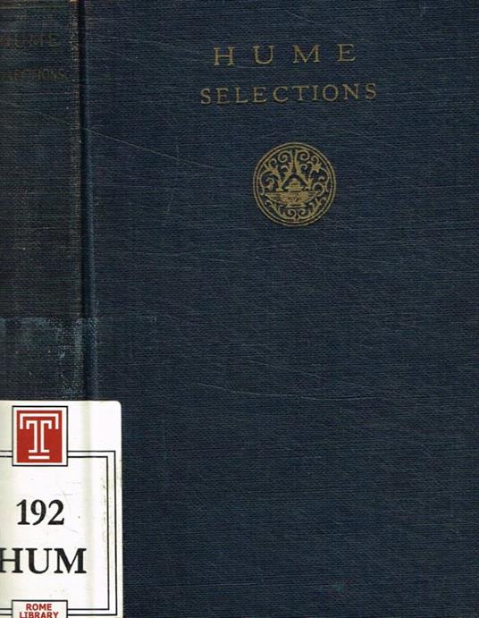 Hume selections - copertina