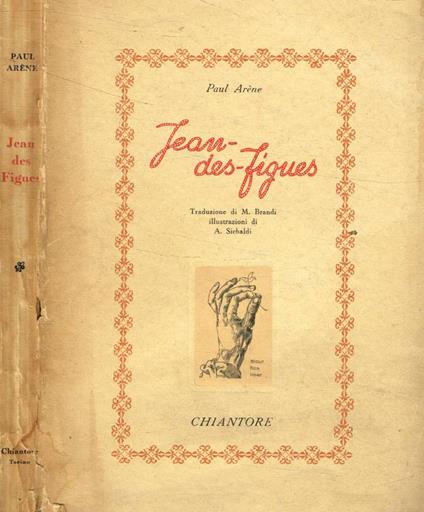 Jean des Figues - Paul Arene - copertina