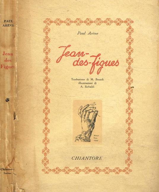 Jean des Figues - Paul Arene - copertina