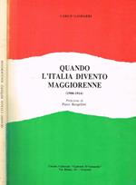 Quando l'Italia diventò maggiorenne 1900-1914