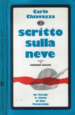 Scritto sulla neve
