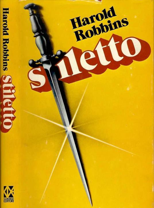 Stiletto - Harold Robbins - copertina