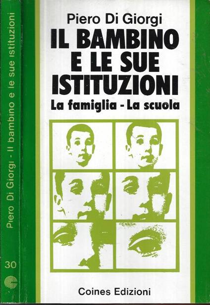 Il bambino e le sue istituzioni - copertina