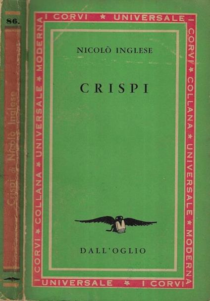 Crispi - Nicolò Inglese - copertina