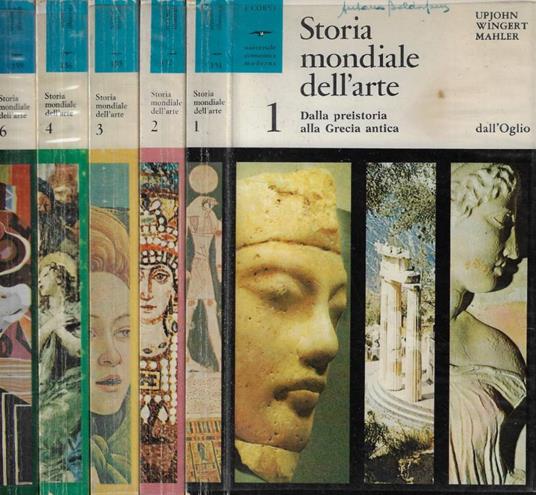 Storia mondiale dell'arte 1-2-3-4-6 - copertina