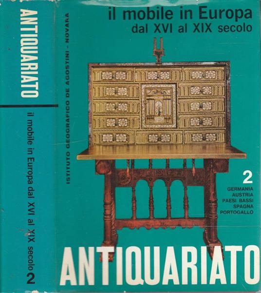 Il mobile in Europa vol II - Ugo Tolomei - copertina