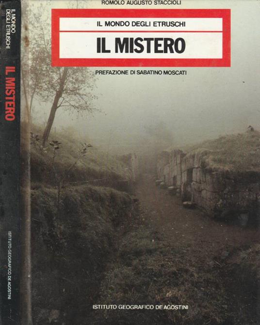 Il mistero - Romolo Augusto Staccioli - copertina