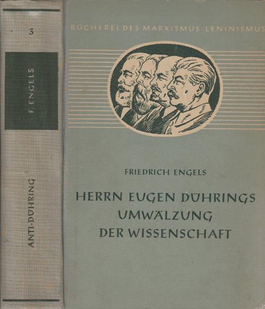 Herrn Eugen Duhrings umwalzung der wissenschaft - Friedrich Engels - copertina