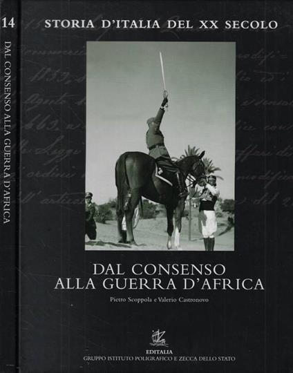 Dal consenso alla guerra d'Africa - copertina