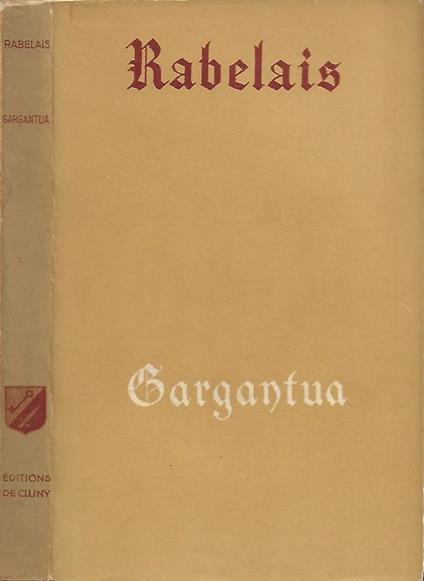 Gargantua - François Rabelais - copertina