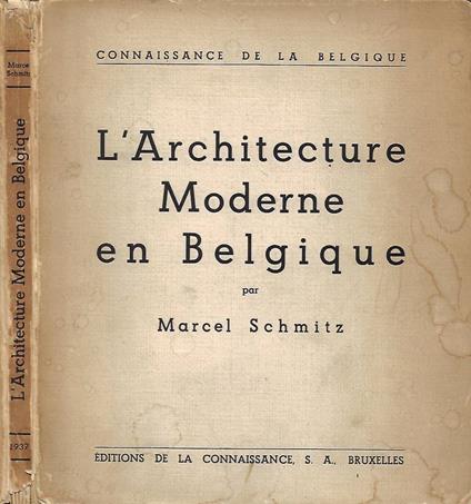 L' Architecture Moderne en Belgique - copertina