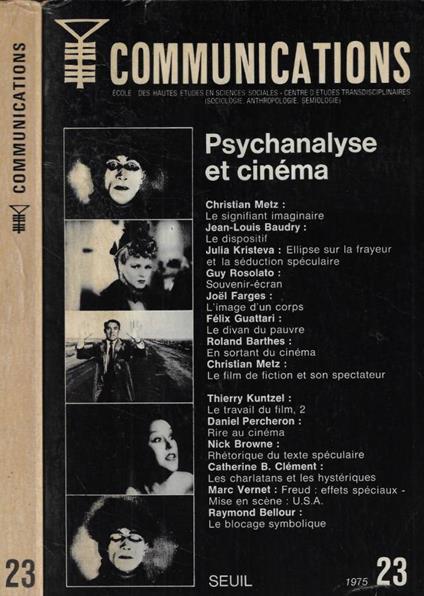 Communications n. 23 Anno 1975 - copertina
