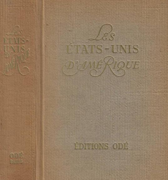 Les Etas-Unis d'Amerique - Doré Ogrizek - copertina