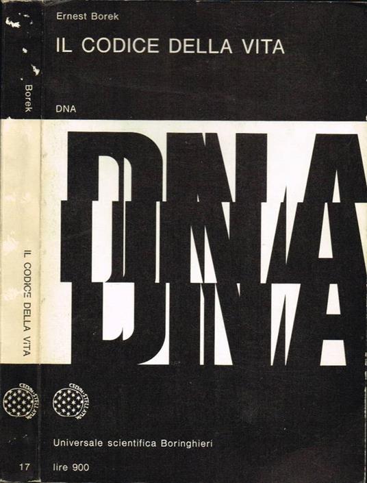 Il codice della vita - Ernest Borek - copertina